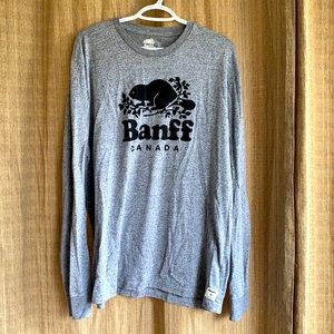 Brand new Roots Grey Sweatshirt (NWOT)